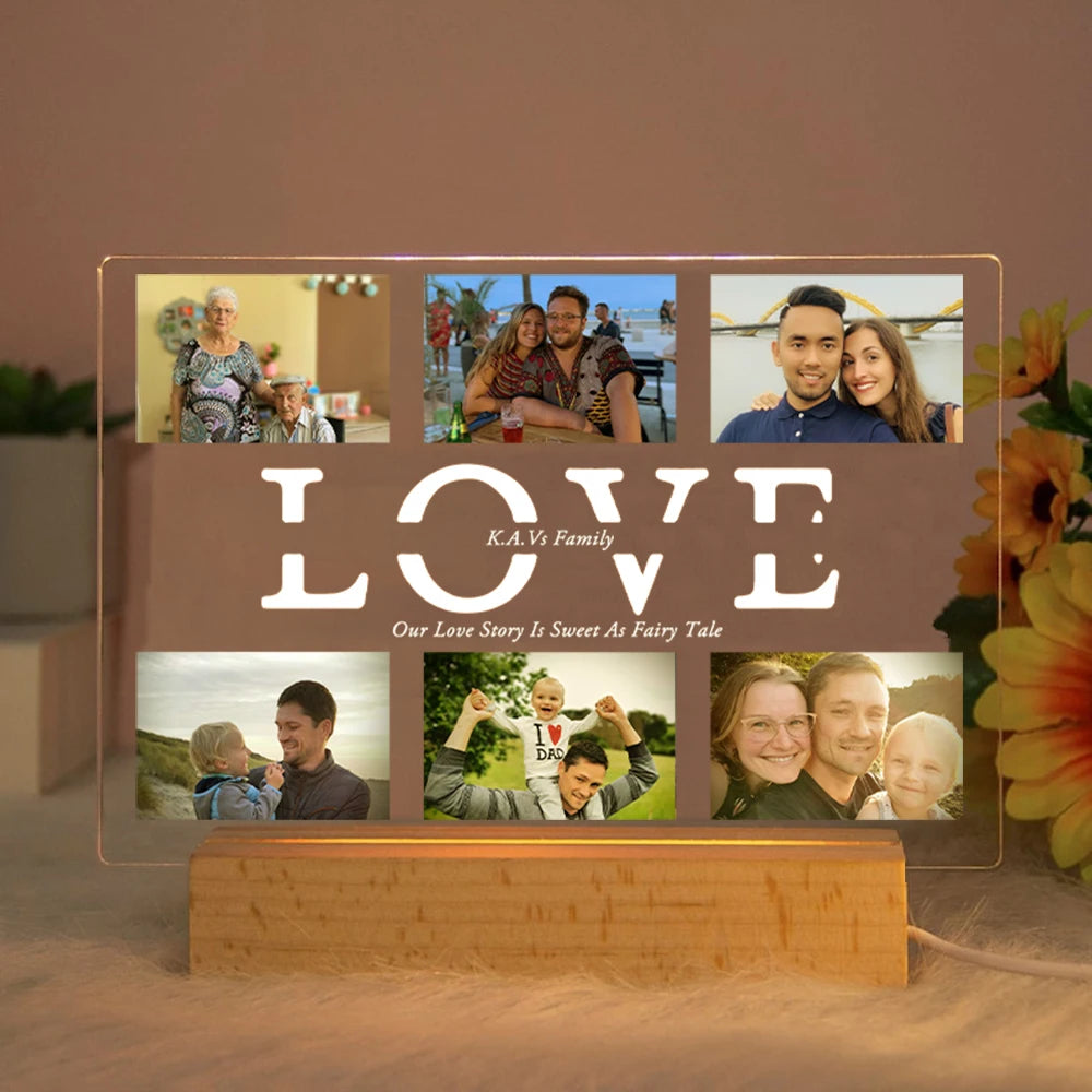 Personalized Photo Night Lamp
