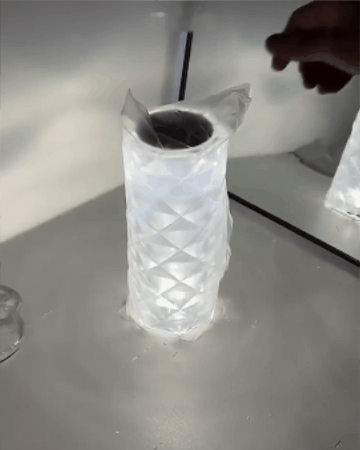 LightFormal - Crystal Rose GlowLamp